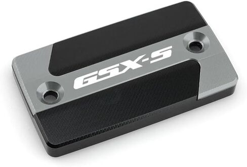غطاء خزان سائل الفرامل لـ Su&zuki GSXS750 GSX-S750 2016-2021 2020 2019 GSX S GSXS GSX-S 750 غطاء غطاء خزان سائل الفرامل الأمامي للدراجات النارية من الألومنيوم، قطعة واحدة باللون الأحمر in Kuwait