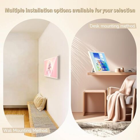 32 inch Digital Calendar,electronic digital wall touch screen smart calendar with Google Play Multi-calendar Sync for planner&personal organizers Wall/Desk Stand in Kuwait