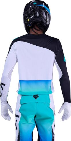 Fox Racing Men's Flexair Motocross Dirt Bike Jersey, Lilac Spire, Medium in Saudi Arabia