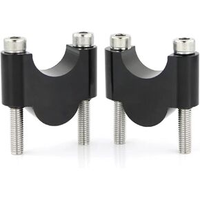 Motorcycle Handlebar Clamp for for KLX300 2021-2024 for KLX300R 2020-2024 for KLX300SM 2021-2024 7/8" 22mm Motorcycle Mounting Handlebar Fat Bar Risers Handlebar Riser Bar(Black Riser 30mm) in Saudi Arabia