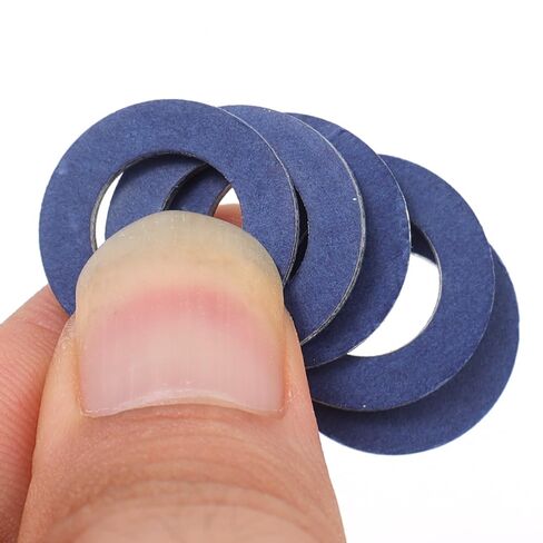 10PCS Car Screw Gasket for Toyota Cars Engine Seal Aluminum Oil Drain Plug Screws Washers Wear Part Replacement Accessories in Saudi Arabia