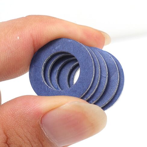 10PCS Car Screw Gasket for Toyota Cars Engine Seal Aluminum Oil Drain Plug Screws Washers Wear Part Replacement Accessories in Saudi Arabia