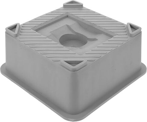 Heavy Duty Trailer Jack Block: Heavy Duty Plastic RV Jack Block - Trailers Camper Essential for Camper Leveling & Stabilization - Grey in Saudi Arabia