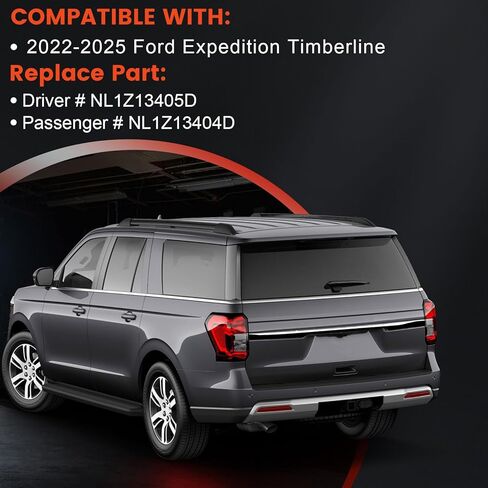 أضواء خلفية متوافقة مع 2022-2025 Ford Expedition Timberline نوع الهالوجين الفرامل الخلفية المصابيح الخلفية لاستبدال NL1Z13404D in Saudi Arabia