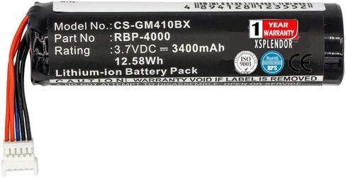 بطارية بديلة XSP لـ Datalog/ic GM4100-BK-433Mhz، GBT4400، GM4130، GM4400، RBP-GM40، GBT4430، GM4430، GM4100 PN RBP-4000، BT-8 in Saudi Arabia