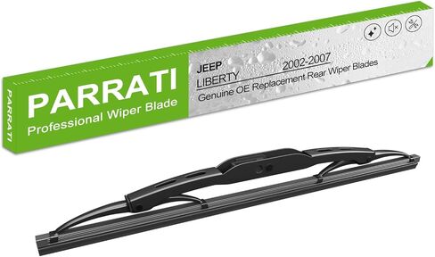 قطعة بديلة لممسحة الزجاج الأمامي الخلفية من PARRATI® لسيارة جيب ليبرتي 2002-2007، شفرة ممسحة خلفية هادئة وسهلة التركيب (11 بوصة) in Kuwait
