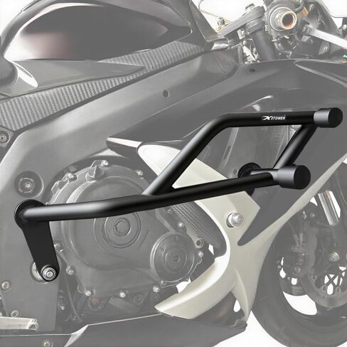 Xitomer Stunt Crash Cage Compatible with GSX-R 600 GSX-R 750 2006-2010 Engine Guard Steel Race Rails Crash Bar Motorcycle Highway Bar in Saudi Arabia