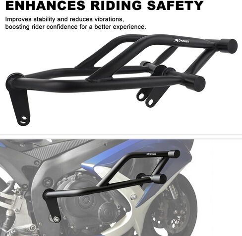 Xitomer Stunt Crash Cage Compatible with GSX-R 600 GSX-R 750 2006-2010 Engine Guard Steel Race Rails Crash Bar Motorcycle Highway Bar in Saudi Arabia