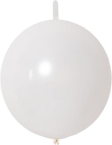 IN-JOOYAA 10 Inch Rainbow Assorted Color Latex Link Balloon 100 Pcs Quick Link Balloons for Party Decoration in Saudi Arabia
