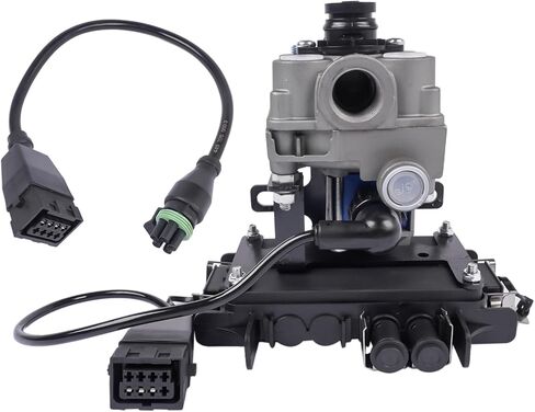 4006120000 Trailer ABS ECU Valve Assembly Replacement for 2S/1M TCS2 Truck Tractor Trailer Systems, Replacement Controller Module with Power Adapter Cable for Heavy-Duty Air Brake Systems in Saudi Arabia
