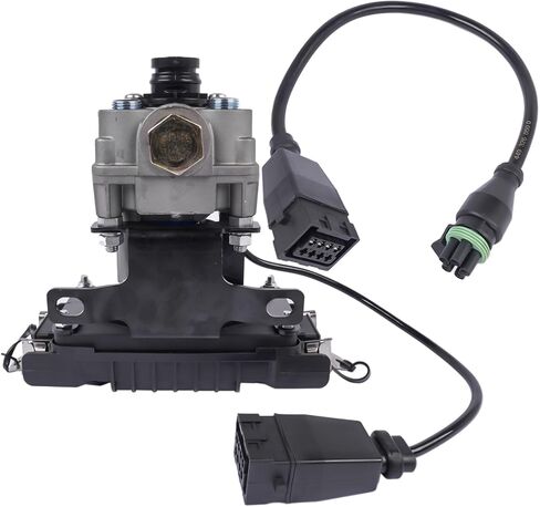 4006120000 Trailer ABS ECU Valve Assembly Replacement for 2S/1M TCS2 Truck Tractor Trailer Systems, Replacement Controller Module with Power Adapter Cable for Heavy-Duty Air Brake Systems in Saudi Arabia