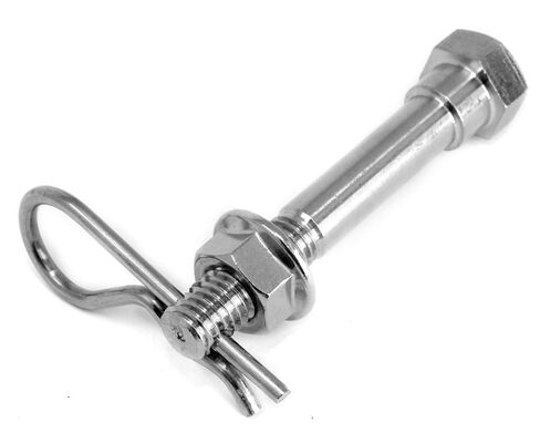 LFPartS الفولاذ المقاوم للصدأ وصلة مقطورة دبوس 1/2 بوصة قطر دبوس الترباس حارس قبضة مجموعة كليب يناسب 1 1/4 "استقبال in Kuwait