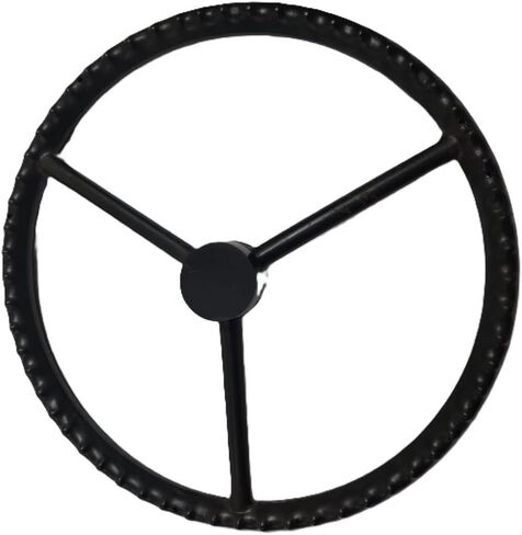 D6NN3600B Amero عجلة القيادة الجديدة [مركز محزوزة] ث/غطاء متوافق مع Ford Tractor 8N 2000 2600 3000 4000 5000 7000 in Kuwait