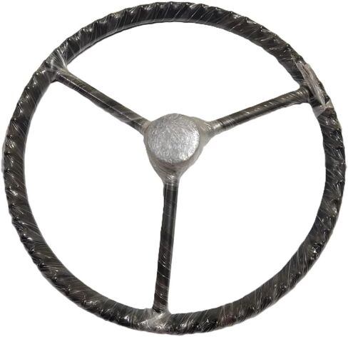D6NN3600B Amero عجلة القيادة الجديدة [مركز محزوزة] ث/غطاء متوافق مع Ford Tractor 8N 2000 2600 3000 4000 5000 7000 in Kuwait