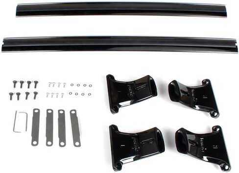 FINDAUTO Universal 47 "إطار النافذة حامل سقفي قضبان متقاطعة قضبان الشحن لحامل البضائع على السطح للأمتعة زورق الكاياك والدراجة على الجليد in Kuwait