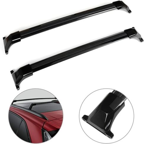 FINDAUTO Universal 47 "إطار النافذة حامل سقفي قضبان متقاطعة قضبان الشحن لحامل البضائع على السطح للأمتعة زورق الكاياك والدراجة على الجليد in Kuwait