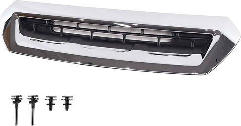 فتحة تهوية غطاء محرك السيارة من الكروم متوافقة مع 2017-2019 Sierra 2500 HD 3500 HD 6.0L 6.6L 84240942 in Saudi Arabia