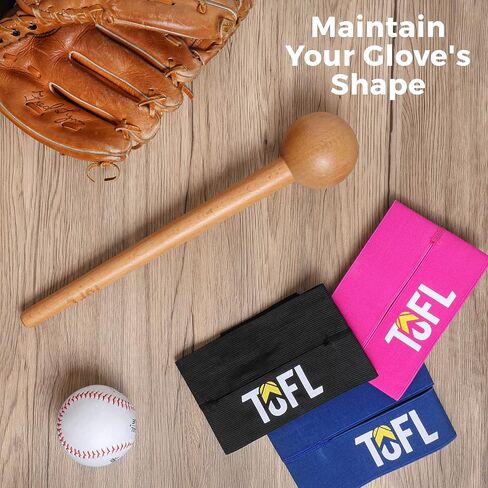 Knuckle Buster? 2" Longer Than Most So You Will Not Bust Your Knuckles - TOFL’S Baseball Glove Mallet to Form The Glove to How You Like It! Mazo de guante de béisbol in Saudi Arabia
