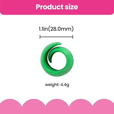20-Pack Silicone Thread Spool Savers - Reusable Spool Huggers to Prevent Unwinding for Sewing & Embroidery Thread Cones in Saudi Arabia