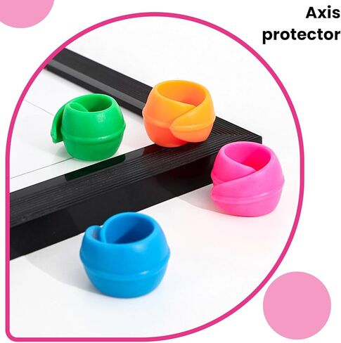 20-Pack Silicone Thread Spool Savers - Reusable Spool Huggers to Prevent Unwinding for Sewing & Embroidery Thread Cones in Saudi Arabia