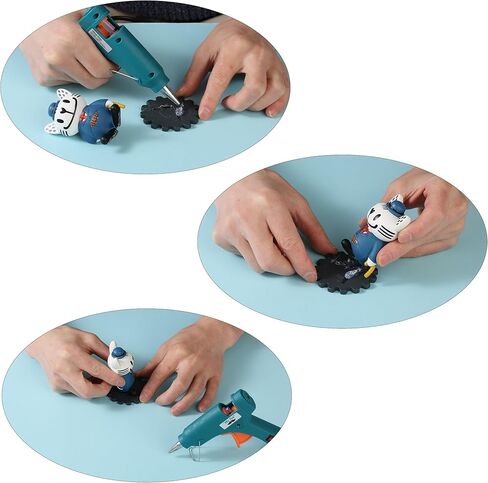 Mr. Pen- Mini Hot Glue Gun and Sticks Set, Heavy Duty Glue Gun with 10 pcs Sticks in Saudi Arabia