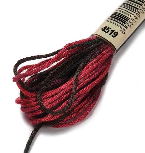 10 Skeins Midnight Blue 0.5mm 6-Ply Polyester Embroidery Floss Cross Stitch Threads Segment Dyed Gradient for DIY Craft Hand Sewing Knitting DIY Crafts Jewelry Making 8.75 Yards(8m)/Skein in Saudi Arabia
