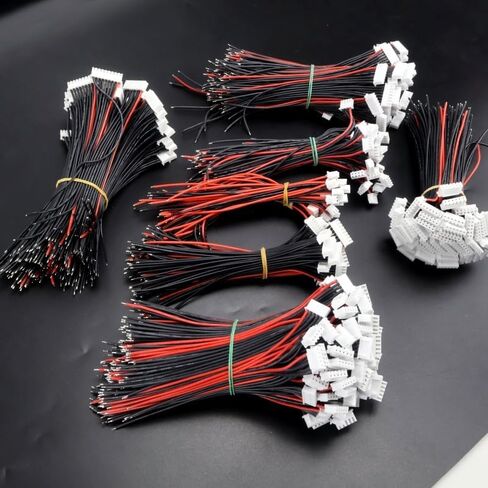 10Pcs 15CM 1S 2S 3S 4S 5S 6S 7S 8S JST-XH JST XH Connector Adapter Plug Balance Changer Wire Charger Cable for Lipo Battery distintivo(6S - 15CM 10PCS) in Saudi Arabia