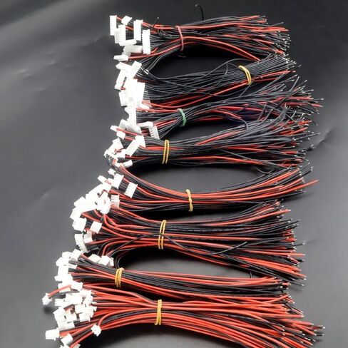 10Pcs 20CM 1S-8S JST-XH JST XH Connector Adapter Plug Balance Changer Wire Charger Cable for Lipo Battery distintivo(6S - 20CM 10PCS) in Saudi Arabia
