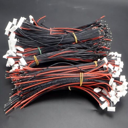 10Pcs 20CM 1S-8S JST-XH JST XH Connector Adapter Plug Balance Changer Wire Charger Cable for Lipo Battery distintivo(6S - 20CM 10PCS) in Saudi Arabia