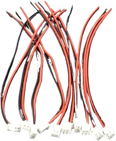 10Pcs 20CM 1S-8S JST-XH JST XH Connector Adapter Plug Balance Changer Wire Charger Cable for Lipo Battery distintivo(6S - 20CM 10PCS) in Saudi Arabia
