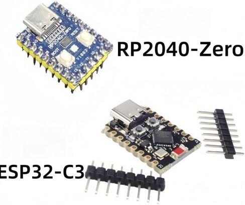 ESP32-C3 Development Board ESP32-C3 Mini Module / RP2040-Zero RP2040 Controller Dual-core Cortex M0 Processor distintivo(1pcs RP2040-Zero) in Saudi Arabia