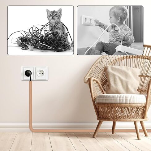 Self-Adhesive Cable Hider, Flexible Wire Cover Cable Raceway for Wires, Wall Mount TV, Home Audio, Network, Power, and Phone Line Managemen (Gray, 157inch) in Saudi Arabia