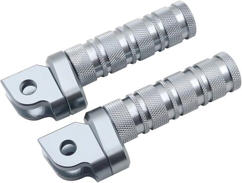 دراجة نارية دواسة القدم أوتاد مسند القدم الدواسات لهوندا لكاواساكي لسوزوكي لياماها MT-03 07 09 10 28 FZ-07 FZ-09 ل XJR (فضي) in Kuwait