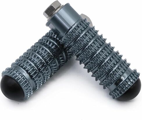 لسوزوكي ل GSXR 600 750 1000 K1-K4 ل SV650S SV1000/S 8 مللي متر العالمي للدراجات النارية Rearset Footpeg أوتاد القدم (أحمر) in Kuwait