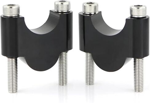 Motorcycle Handlebar Clamp for for KLX300 2021-2024 for KLX300R 2020-2024 for KLX300SM 2021-2024 7/8" 22mm Motorcycle Mounting Handlebar Fat Bar Risers Handlebar Riser Bar(Black Riser 30mm) in Saudi Arabia