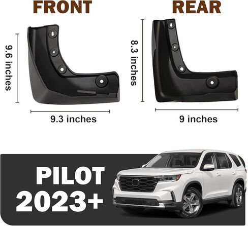 Muslogy لهوندا باسبورت 2026 الطين اللوحات سبلاش الحرس الأمامي والخلفي الحاجز الطين الملحقات متوافق مع الجيل الرابع هوندا جواز السفر 2026 RTL TrailSport تعتيم TrailSport Elite in Kuwait