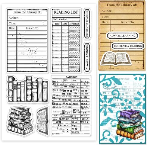 طوابع يوميات من GLOBLELAND إطار شفاف من السيليكون لختم الطقس لصنع البطاقات والديكور وقصاصات القصاصات بنفسك in Kuwait