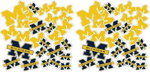 Desert Cactus University of Michigan Sticker Wolverines UM U of M Stickers Vinyl Decals Laptop Water Bottle Car Scrapbook T1 (Type 1-1) in Kuwait