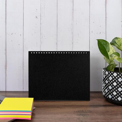 Zerodeko 12Pcs DIY Desktop Calendar Base Iridescent Paper Shelf Stand for Office Bedroom School Perpetual Calendar Building Blocks in Saudi Arabia