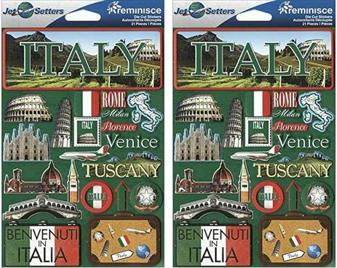 Reminisce Jet Setters 3D Sticker. This package contains one 7.5 inch x 4.5 inch self-adhesive sticker sheet. Sold separately. Made in China. in Saudi Arabia