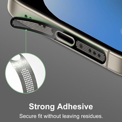 قابس غبار USB C، غطاء حماية لسماعات iPhone 17 Pro مضاد للغبار - أسود in Kuwait