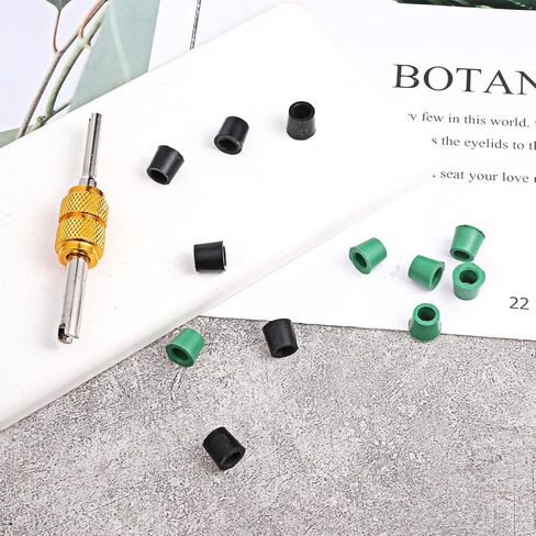 100pcs HVAC 1/4" Quick Coupler Charging Gaskets Rubber Gasket Fit for Air Conditioning Refrigeration Charging Hose O-Ring Rubber Seals Gaskets with Valve Core Remover Tool in Kuwait