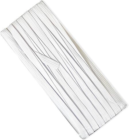 Elastic for Sewing Knit Band (1/2 Inch X 11 Yards, White) in Saudi Arabia