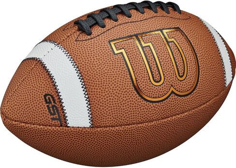 Wilson GST Composite Football - Junior Size, Tan in Saudi Arabia