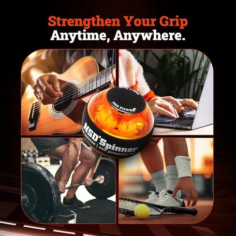 NSD Power Essential Spinner Gyro Hand Grip Strengthener Wrist Forearm Exerciser in Kuwait