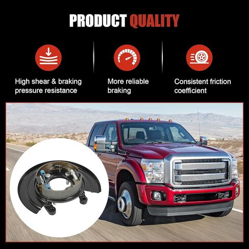 مجموعة فرامل الانتظار الجانبية للراكب الخلفي متوافقة مع Ford F-250 Super Duty، F-350 Super Duty 2005-2012، F-450 F-550 Super Duty 2011-2012 استبدال #926-272،5C3Z2209AA in Kuwait