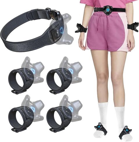 Skywin VR Tracker Belt Tracker وحزمة حزام اليد لأجهزة تعقب نظام HTC Vive (حزام واحد، 4 أيدي) in Kuwait