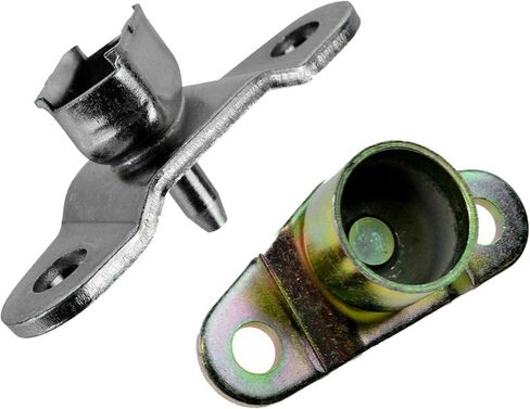 Bedside Tailgate Hinge Set for Chevy for S10 1994-2004,for GMC for Sonoma 1994-2004 Stainless Steel Left Right Rear 2pc Painted in Saudi Arabia
