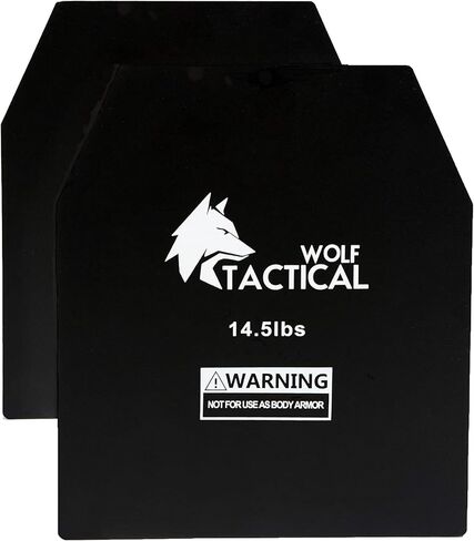 لوحات سترة الوزن التكتيكية من WOLF - أزواج 5.75/8.75/14.5/19.75LB - WODs، تدريب القوة، الجري، التدريبات الثقيلة in Kuwait