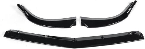 جناح ممتص الصدمات الأمامي متوافق مع مرسيدس C-Class C250/ C300/ C350/ C204/ W204 2011-2014 (الموديلات الرياضية فقط)، ملحقات خارجية لمجموعة هيكل الذقن الهوائية 3 قطع باللون الأسود اللامع in Saudi Arabia